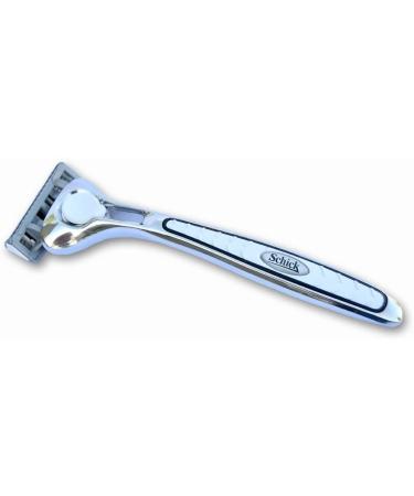 Schick Titanium Shaving Starter Gift Set for Men - Razor + 5 Refills - Buy Online on GoSupps.com