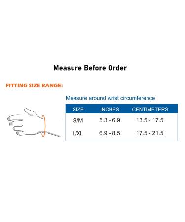 Quick-Strap Wrist & Thumb Spica Splint for De Quervain's Tenosynovitis Tendonitis & Arthritis - L/XL Left Hand Support Cast - Buy Online on GoSupps.com