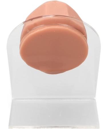 Soft Silicone Tongue Model - Realistic Fake Tongue for Piercing Practice & Jewelry Display - Flexible Human Mouth Shape with Teeth - Buy Online on GoSupps.com