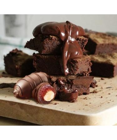 Dates Filled with Almonds and Coated with Chocolate | Individual Pack of 100g (100g Milk Chocolate) - Buy Online on GoSupps.com
