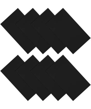 8Pcs Self-Adhesive Nylon Repair Patches | Waterproof Lightweight for Clothing, Jacket, Tent, Bag | Black 20x10cm - Buy Online on GoSupps.com