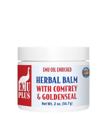 Emu Herbal Balm with Comfrey Montana Emu Ranch Co. 2 oz Balm