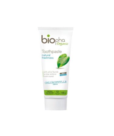 BIOPHA NATURE Biopha Nature Freshness Toothpaste with organic aloe vera For fresh breath 100ml