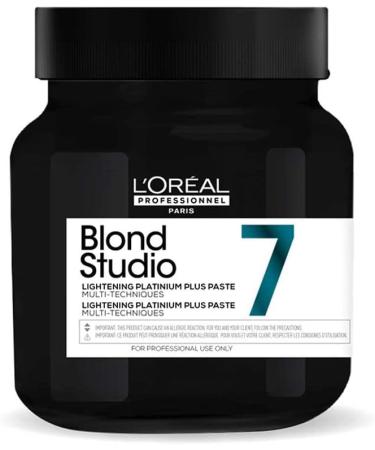 L'Oreal Blond Studio Platinium Plus Lightening Paste 500 g - Buy Online on GoSupps.com