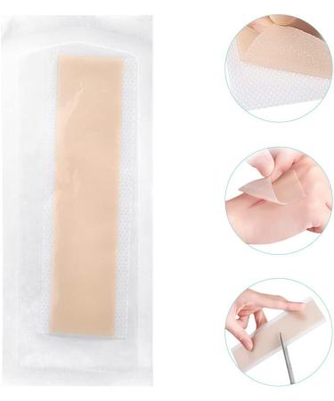 5Pcs Silicone Scar Sheets | CICA Care Gel Sheet for Surgery, Injury, Burns Scars | Wound Repair Dressings - Buy Online on GoSupps.com