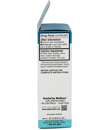 Kids Relief Pain & Fever by Homeolab USA - Fast-Acting Relief for Children - Buy Online on GoSupps.com