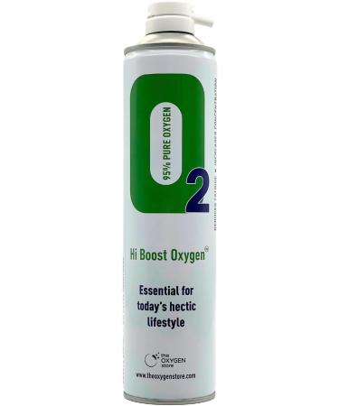 Hi Boost Oxygen 30l in 3 Cans Pure Oxygen | Help Boost Your Energy Levels and Decrease Your Fatigue | Essential for Todays Hectic Lifestyle | Made in The UK - Buy Online on GoSupps.com