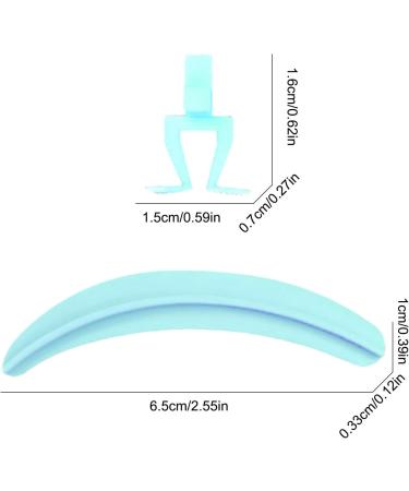 Besreey Eyelash Separator Tool Makeup Extension Tool Eye Lash Separator Reusable Beginner-Friendly Eyelash Grafting Speeder for Traveling Gathering Dating Blue - Buy Online on GoSupps.com