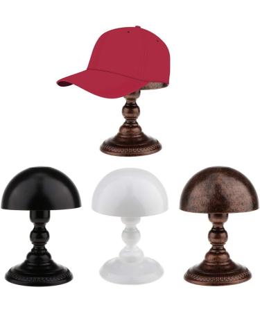 Backbayia Vintage Iron Cap for Hats & Wigs - Elegant Presentation Stand in White | International Shipping Available - Buy Online on GoSupps.com