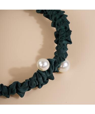 Twist Knotted Headband for Women - Green Head Wrap Band for Non Slip Hair - Hair Accessory for Girls - Buy Online on GoSupps.com