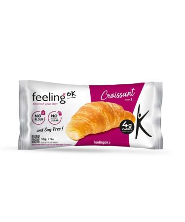 Feeling Ok | Protein Croissant (50g) | Cakes | Delicious protein pastry