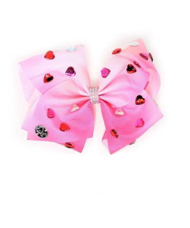 Jojo Siwa Limited Edition Signature Bow Collection - Edition 40 | Large Hair Bow, Collectors Pin & Accessories | Pink Rhinestones | Giftible Box | Official Bow Club - Buy Online on GoSupps.com