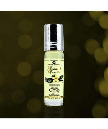 Al-Rehab Spanish Vanilla Perfume Oil 6ML (0.2 Oz) (BOX OF 6) - Arabian Perfume Oils For Women - Long Lasting Concentrated Perfume Oil - A Luxurious Soft & Sweet Women's Fragrance For An Elegant Touch Spanish Vanilla (Box of 6) - Buy Online on GoSupps.com