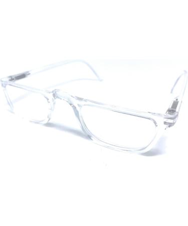 Buy Felix Rectangle Half Frame Reading Glasses - Unisex Half Rim Readers +1.50 Clear | International Shipping Available - Buy Online on GoSupps.com