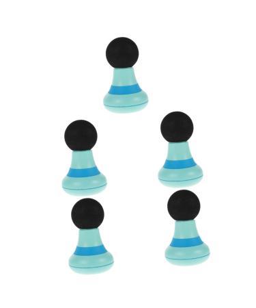 Beavorty 5 sets mini massager Electrically mini muscle massage device deep massage device Tools Comfortable body massage device Small hand massage device Household Fitness ABS