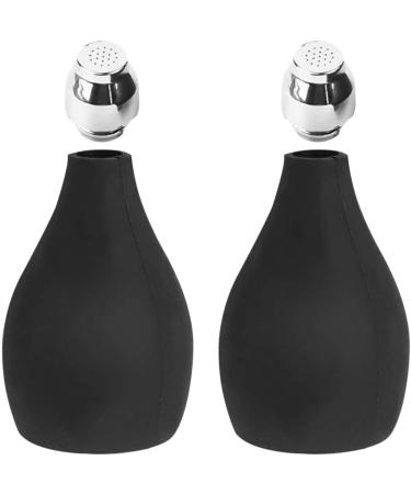 Blower Buffer Hairdresser Talcum Powder Dispenser Bottle 2 Pieces