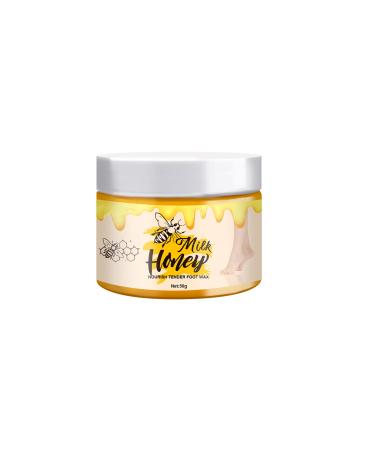 Shooting cream foot cream to the cornea bananas/honey milk hand and foot cream treatment cream for cracked heels and feet for the treatment of cracks (c)