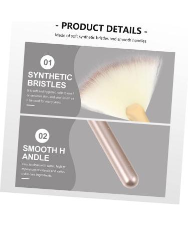 POPETPOP 5 Sets Makeup Brush Makeup Applicator Extraction Tools for Estheticians Blush Highlighter Applicator Face Brush Corrugated Silk Nylon Wool Powdery Woman - Buy Online on GoSupps.com