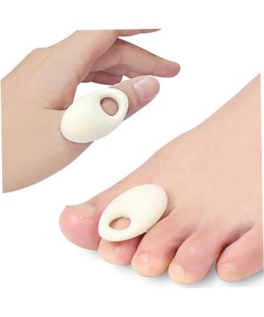 FRCOLOR 6 Pairs Toe Corn Stickers Corn Cushions Foot Compact Metatarsal Pads Back Heel Sticker Daily Use Metatarsal Pads Portable Toe Cushion Replaceable Wear Sleeve Men and Women Elastic - Buy Online on GoSupps.com