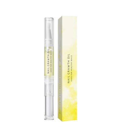 Nybhyjka 3 Packs Radiant Nail Growth Oil with Tea Tree Oil Vitamin E and Aloe Cosmetic Nail Growth Oil For Moisturizing and Repairing Nail Cracks