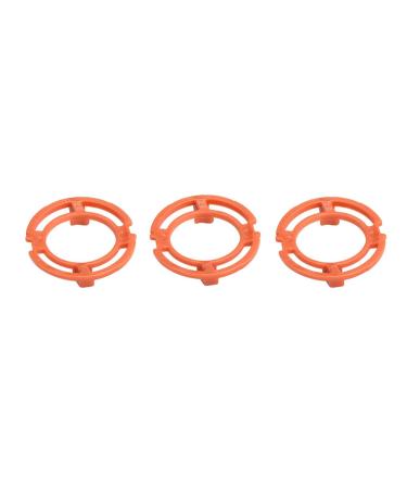 Akozon 3-Piece Orange Blade Retaining Rings Set - Compatible with 7000 & 9000 Series RQ12 - Fast International Shipping - Buy Online on GoSupps.com