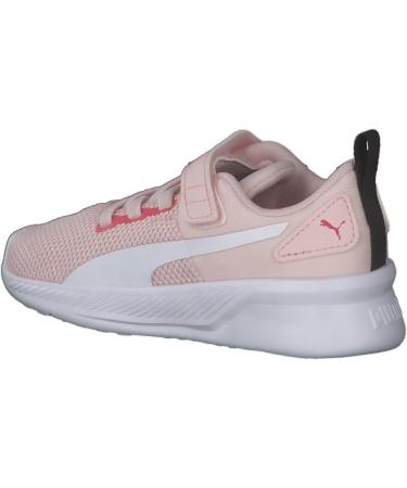 PUMA Kids Flyer Runner V INF Sneaker - 8 UK Child - Puma White/Lotus Paradise Pink - Buy Online on GoSupps.com