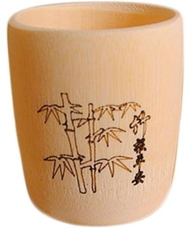 Set of 4 Drinking Cups Japanese Cups Handmade Natural Bamboo Cups Multifunctional Hot Cold Drinking Cups Japan Water Cups - Buy Online on GoSupps.com