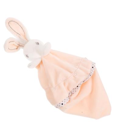 Zerodeko Towels Towel Soothing Toys Tooth Towels Doll Sleeping Baby Pink Towel Soothing