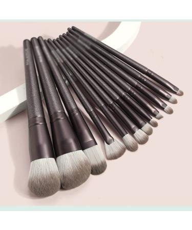 14Pc Makeup Brushes Set | Premium Cosmetic Brush Kit for Foundation Powder Blush & Eyeshadow with Holder - International Shipping Available - Buy Online on GoSupps.com