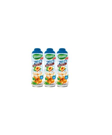 Pack of 3 syrups of ICE TEA PEACH 0% SUGAR 3X0.6 L