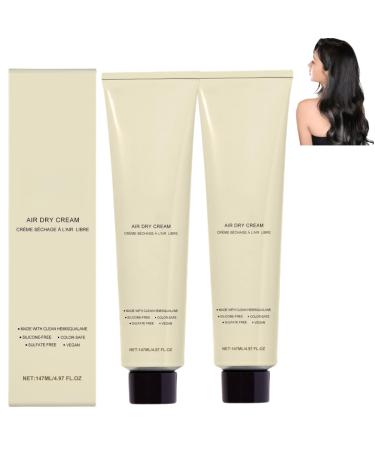 Cr me tout-en-un pour cheveux boucl s qui renforce respecte la couleur et offre un soin l ger sans rin age. 2pcs