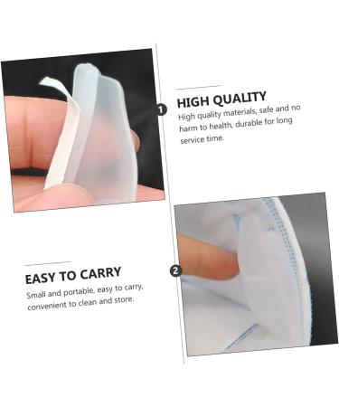 Healeved 8 STK Anti-Fog Nose Pads - Silicone Accessories for Glasses & Face Masks | Comfortable Protection & Seal | White - Buy Online on GoSupps.com