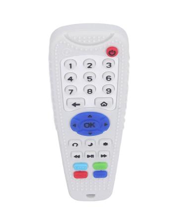 Silicone Baby Teething Toy - Beige Remote Control Teether with Bright Colors for Daily Use - Buy Online on GoSupps.com