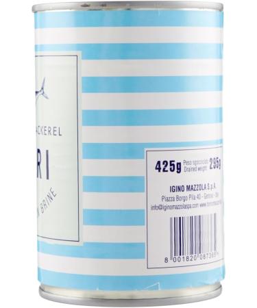  San Benedetto Capri Natural Sgombro Pack of 12 natural mackerel in a 425g can + 1 sachet of San Benedetto sugar-free lemon iced tea in a 330ml can - Buy Online on GoSupps.com