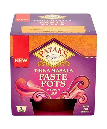 Patak's 4x Patak Masala Curry Paste Jars (2 x 70g)