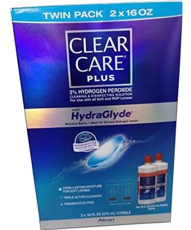 Clear Care Bonus Pack - 32 oz | Effective Contact Lens Solution - Buy Online on GoSupps.com