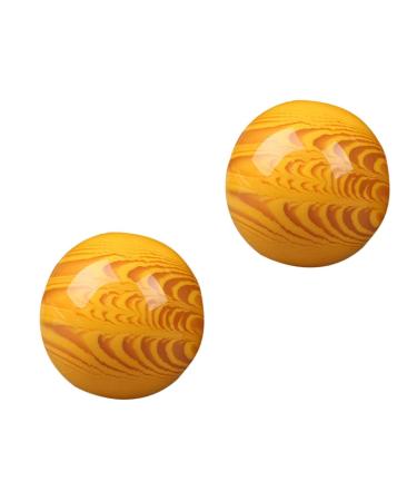 Garneck 2st Health Ball from Seewide Kraft-Ei-trainer Lacrosse balls Massage body massage massage balls for the hands fasciae release natural resin synthesis ball hold yoga