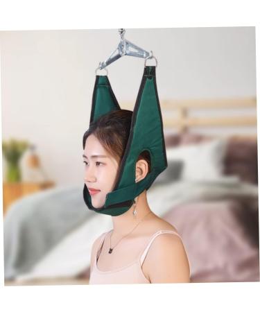 Cervical Neck Traction Belt Adjustable Neck Fixation Strap Portable Neck Shoulder Brace for Adult Cervical Traction Belt - Buy Online on GoSupps.com