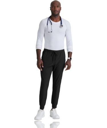 BARCO Skechers Vitality Men's Scrub Jogger - 4-Way Stretch Cargo Pant, Large Black - Buy Online on GoSupps.com