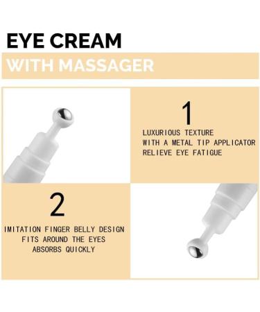 Eye Cream for Dark Circles and Puffy Eyes - Snail Peptide Energetic Eye Roll-On - Eye Bags Remover Eye Cream Anti aging - Under Eye Roller cream - Reduce Lines Wrinkles Puffiness and Dark Circles (1) - Buy Online on GoSupps.com