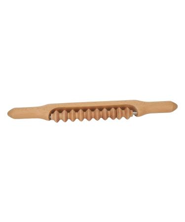 Wood-lymphatic massage roll rod tools myofascial relief tools gastro-cellulite massager 10-wheel body massage roll rod