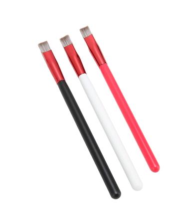 3-Piece Eyebrow Brush Set with Gray Handles | Angled Design & Soft Bristles for Perfect Eyebrows - International Shipping Available - Buy Online on GoSupps.com