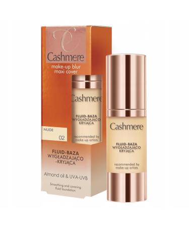DAX CASHMERE_Cashmere MakeUp Blur Maxi Cover fluidbaza wyg adzaj cokryj ca 02 Nude 30ml