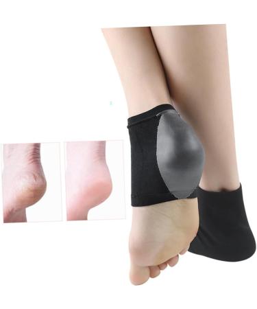 minkissy 3 Pairs High Heel Protectors Plantar Sock Heel Socks Socks Heel Protectors for High Heel Shoes Heel Sleeves Foot Sleeve Socks with Pad Gelt Gel Set Men and Women Spa - Buy Online on GoSupps.com