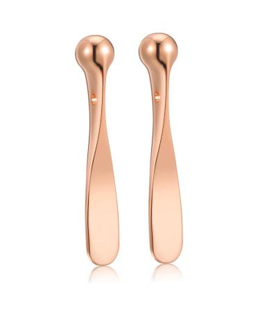 Beaupretty 4 Pi ces Cuill re Pour Masque Facial Cuill re piler Pour Masque De Filles Spatule Cr me De Maquillage Applicateur De Cr me Contour Des Yeux Les Yeux Manquer De Nouilles