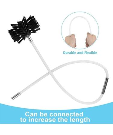 30-Feet Dryer Vent Cleaner Kit | Drill Attachment & Collection Bag | Efficient Home Cleaning Tool - Buy Online on GoSupps.com