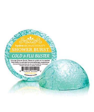 hydraAromatherapy Cold and Flu Buster Shower Burst 1 Count Cold & Flu Buster