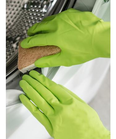 WOTPCRD 3 Pairs Kitchen Dishwashing Gloves Colorful Reusable Kitchen Gloves Anti-Slip Household Cleaning Gloves Rubber Cleaning Gloves Multipurpose Rubber Gloves for Washing Dishes and Cleaning Tasks - Buy Online on GoSupps.com