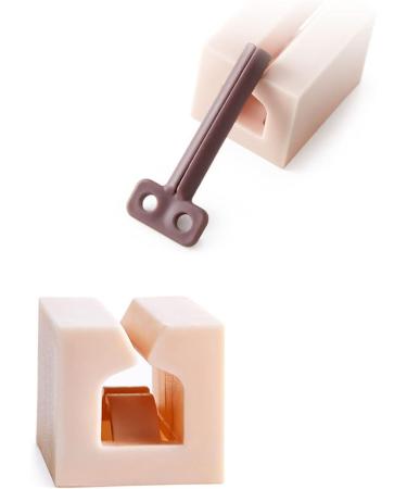 Toothpaste Squeezer Rolling Tube Toothpaste Squeezer with Frosted Handles Toothpaste Holder Stand Bathroom Multi-color - Buy Online on GoSupps.com