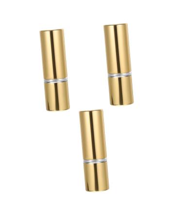 FOMIYES 3pcs Volcanic Stone Oil-Absorbing Ball Massaging Tools Massaging Volcanic Skin Rolling Volcano Stone Goldenx3pcs 1 count (Pack of 1)